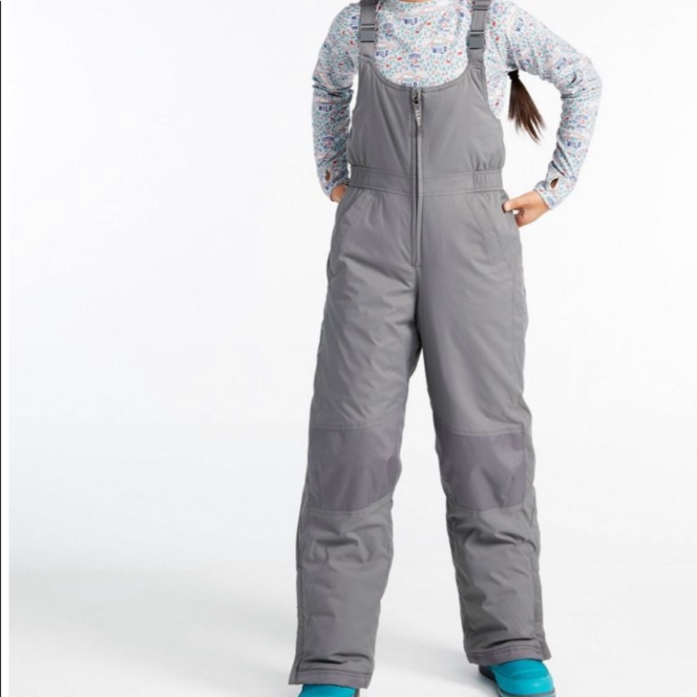 Unisex L.L Bean Insulated Snow Bibs, sz. 6x-7